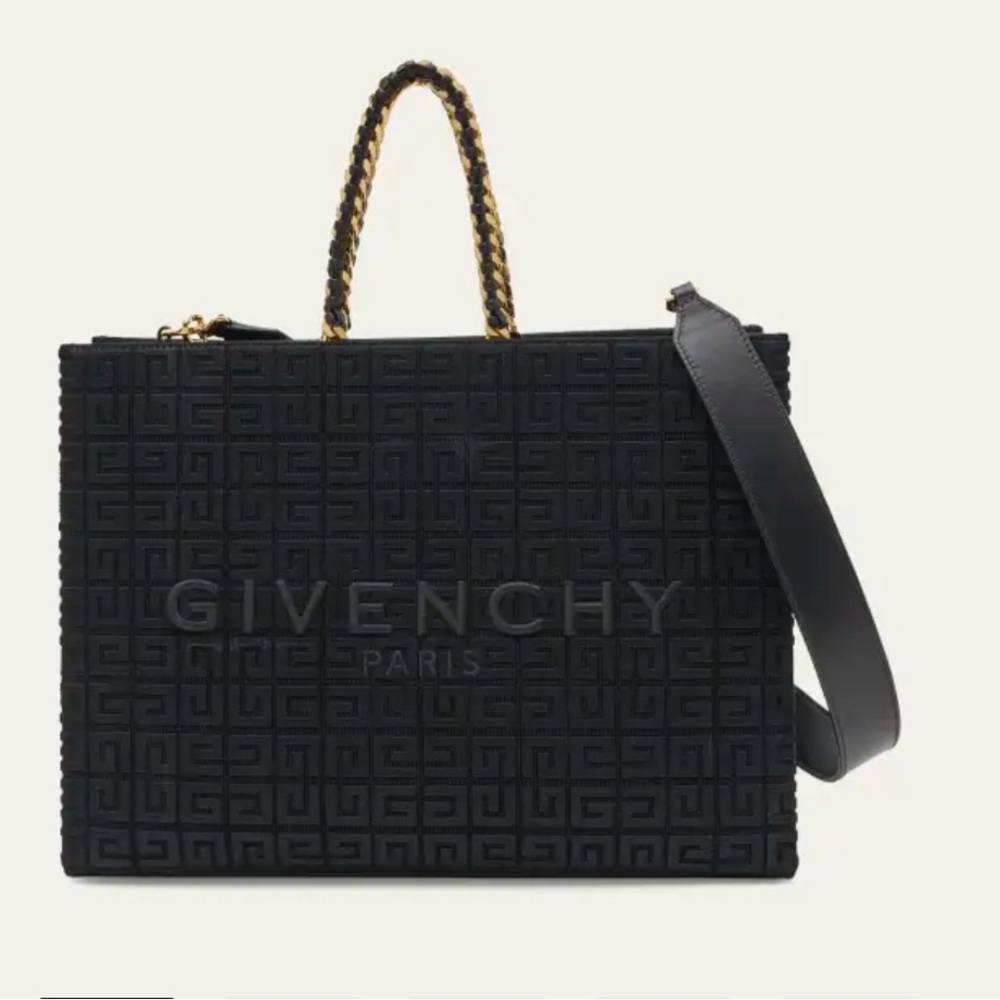 Givenchy Black Tote with Gold Detailing - Picture 10 of 14